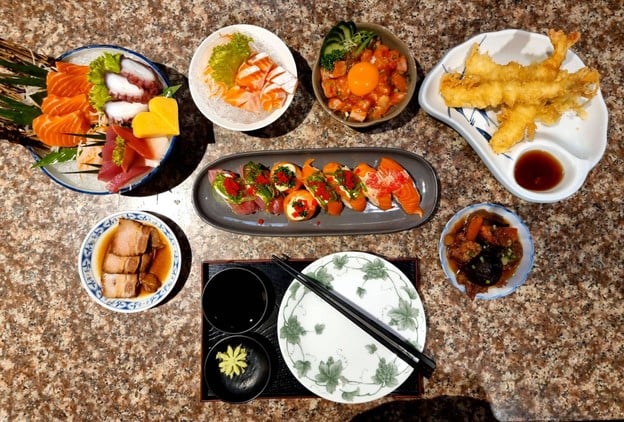 เมนูของร้าน Baikingu Japanese Buffet Garden Restaurant