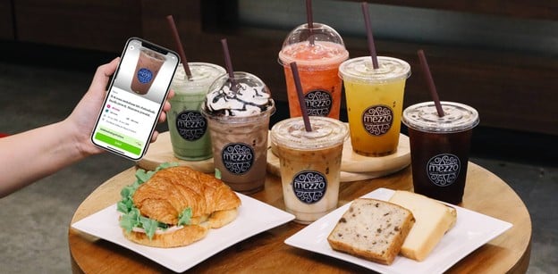 เมนูของร้าน Mezzo Coffee เกตเวย์ เอกมัย