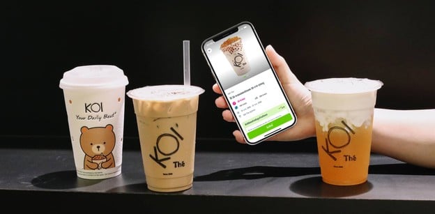 เมนูของร้าน KOI Thé centralwOrld