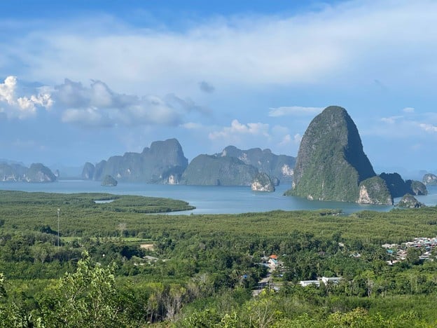 บรรยากาศ จุดชมวิวอ่าวโต๊ะหลี