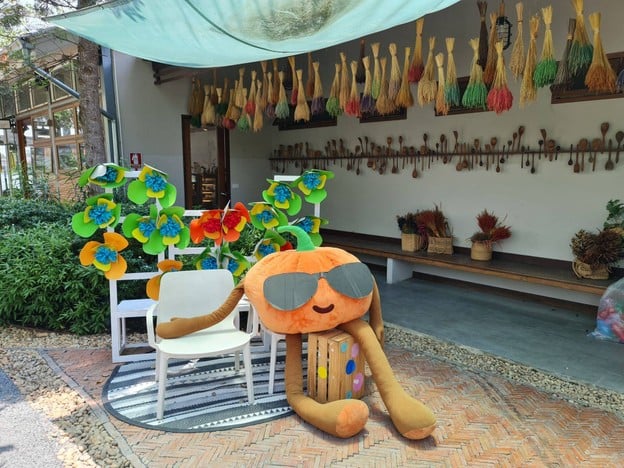 บรรยากาศ ครัวพัมคิน อาร์ต ทาวน์ Pumpkin Art Town สามโคก ปทุมธานี