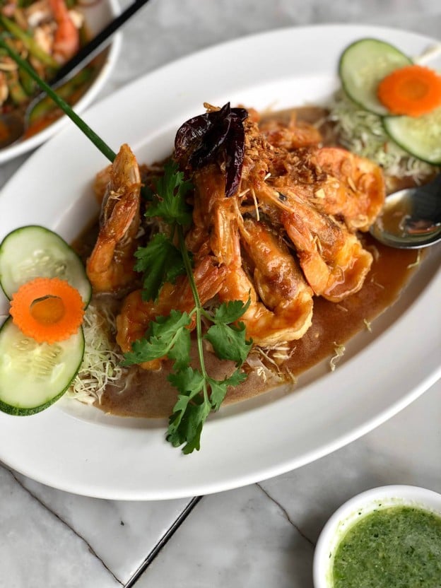 เมนูของร้าน ครัวอิ่มสุข บาย บ้านอยู่เป็นสุข