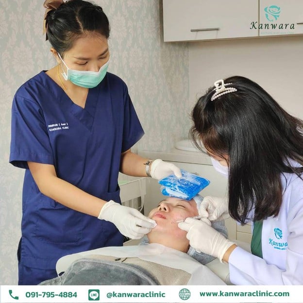 เมนูของร้าน กัญวราคลินิก รักษาสิว  บางชัน คลองสามวา