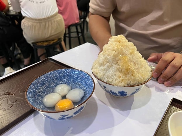 เมนูของร้าน ถิงถิง บิงซูน้ำขิง บรรทัดทอง