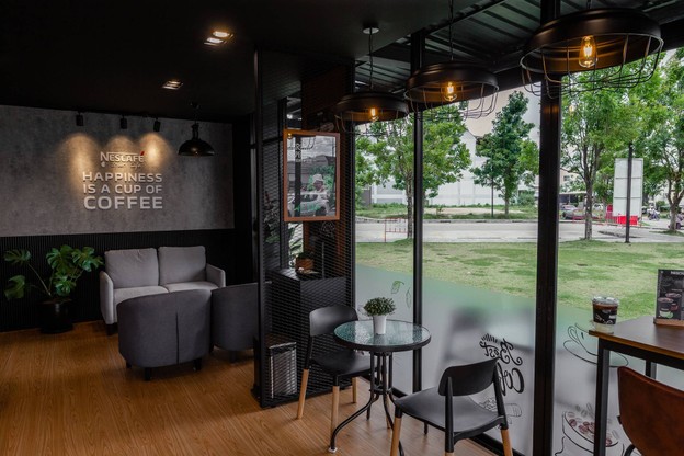 Nescafe Street Café Small Market Klong5