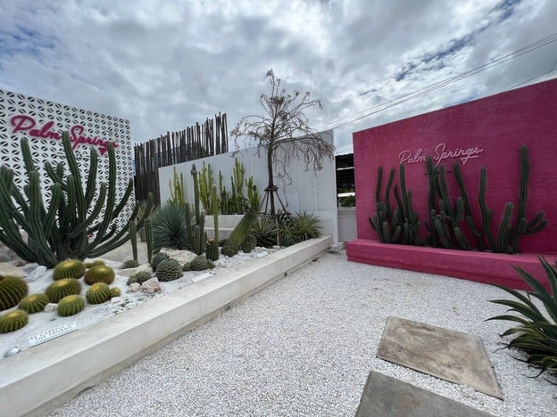 หน้าร้าน Palm springs cafe
