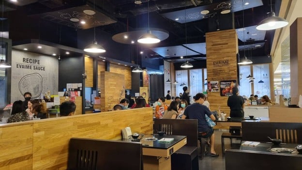 บรรยากาศ Evaime Shabu Shabu สยามพารากอน