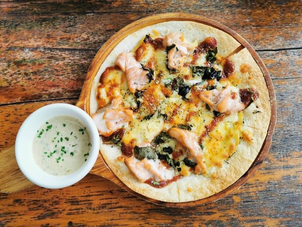 เมนูของร้าน กรีนวิลล์ ฟาร์มคาเฟ่ บางคล้า