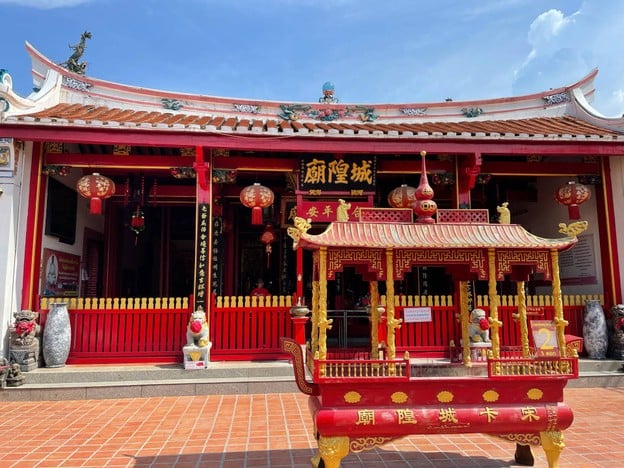 บรรยากาศ ศาลเจ้าพ่อหลักเมือง สงขลา