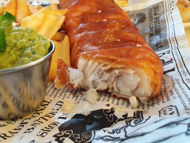 เมนูของร้าน Garret Fish & Chips Ari