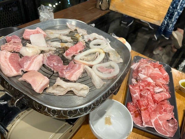 เมนูของร้าน The Balcony จ.น่าน