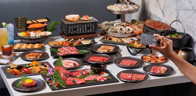 Tora Yakiniku x Cafe Crystal Design Center