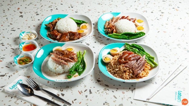 ข้าวขาหมูจุฬา Lotus’s Eats นอร์ธ ราชพฤกษ์