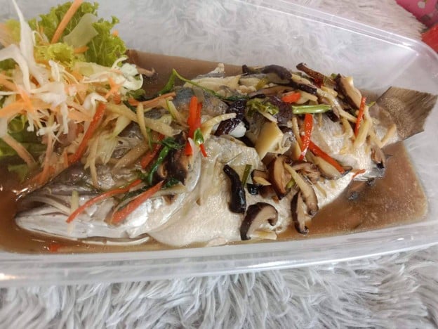 เมนูของร้าน ครัวปลาดาว ซีฟู้ด ฮาลาล