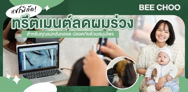 แชร์พิกัด! ทรีตเมนต์ลดผมร่วง สำหรับคุณแม่หลังคลอด ปลอดภัยด้วยสมุนไพร