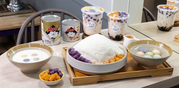 บัวลอยกลม KLOM Dessert House Ram 2