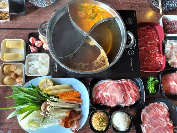 เมนูของร้าน Shuba Shabu ราชเทวี