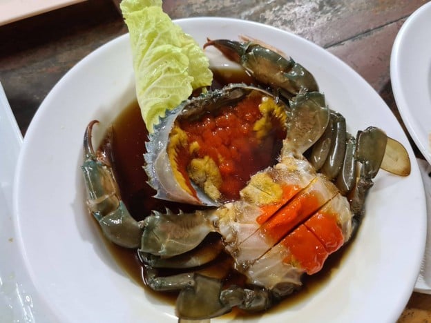 เมนูของร้าน ป้ายาหอยสด