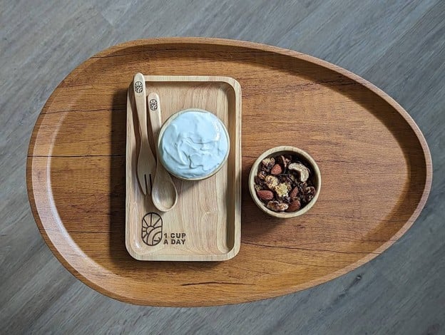 เมนูของร้าน โยเกิร์ตวันละถ้วย 1 CUP A DAY Greek Yogurt กาญจนาภิเษก