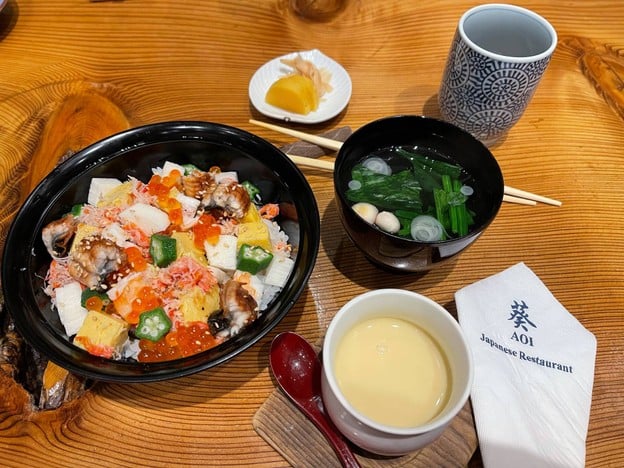 เมนูของร้าน อาโออิ สยามพารากอน