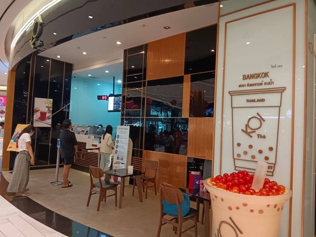 หน้าร้าน KOI Thé King Power Rangnam