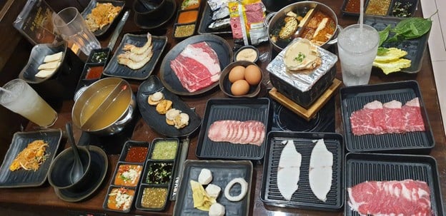 เมนูของร้าน YOU&I Premium Suki Buffet Central Festival East Ville
