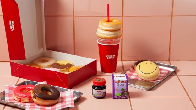 เมนูของร้าน Chubby Dough Centralworld