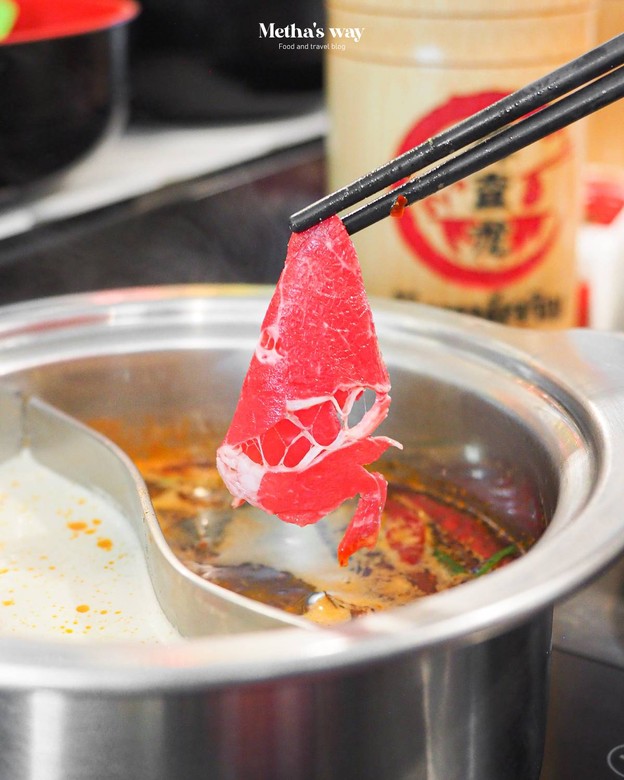 เมนูของร้าน จันทน์เจริญ หม่าล่าเสฉวนหม้อไฟ ถนนจันทน์ สะพาน1
