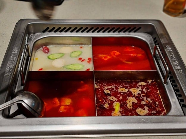 เมนูของร้าน Haidilao เซ็นทรัลภูเก็ต