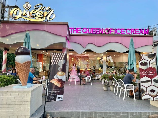 เมนูของร้าน Ice Queen จอมเทียน