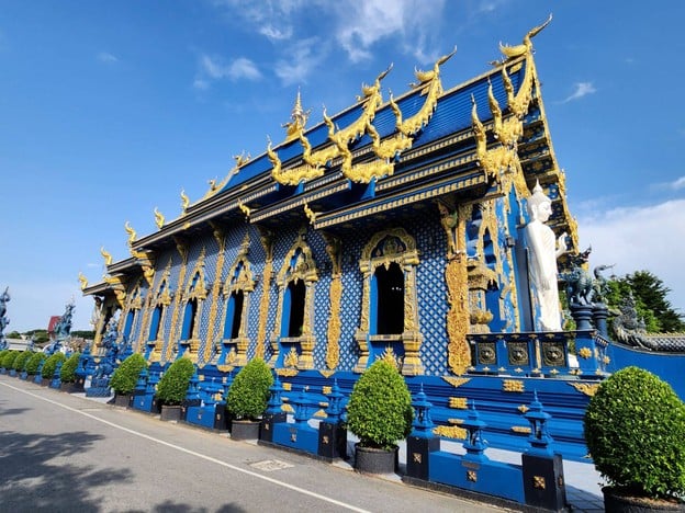 บรรยากาศ วัดร่องเสือเต้น