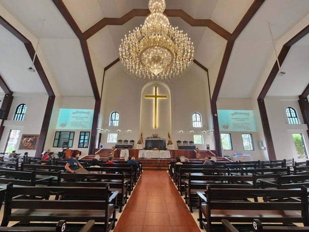 บรรยากาศ คริสตจักรที่ 1 เวียงเชียงราย