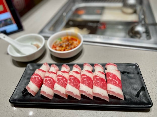 เมนูของร้าน Haidilao เซ็นทรัลพระราม3