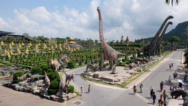 บรรยากาศ สวนนงนุชพัทยา