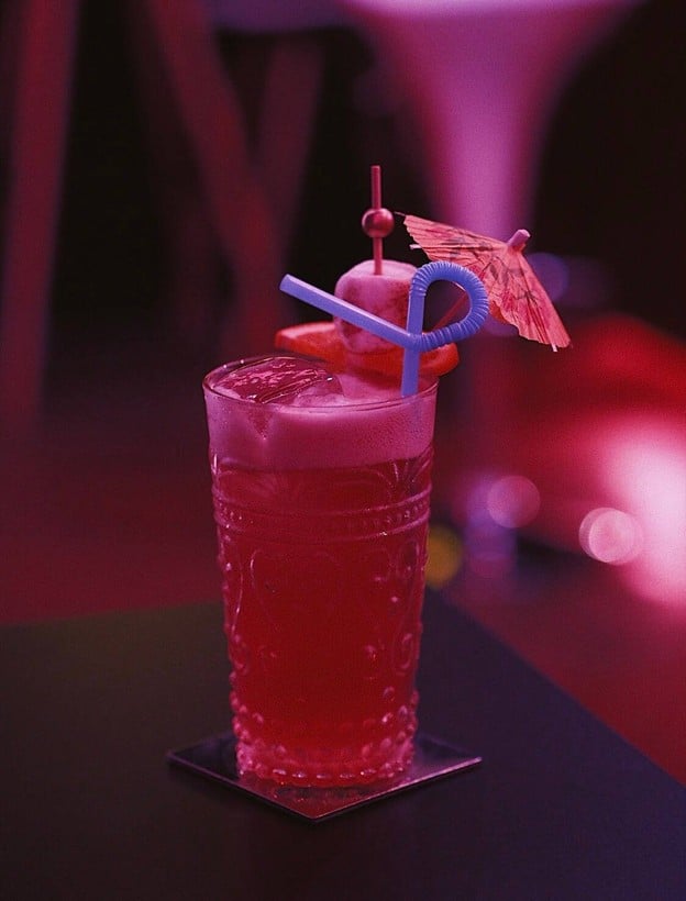 Lab & brew อาหาร กาแฟและน้ำผลไม้ ไนท์บาซาร์