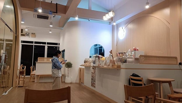 บรรยากาศ BUNNY SHAKE CAFE ศาลายา