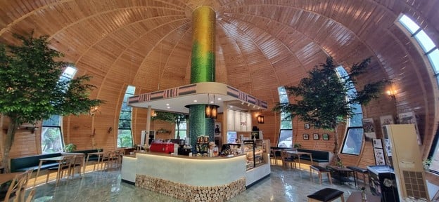 บรรยากาศ Doi Chaang Caffe - The Gardener CALTEX - Samkhok
