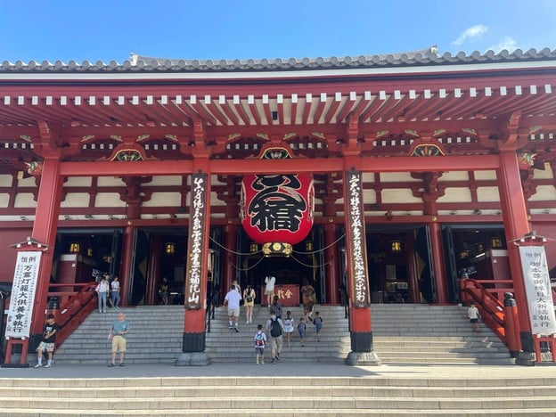 บรรยากาศ Asakusa Temple