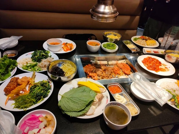 เมนูของร้าน Seoul BBQ