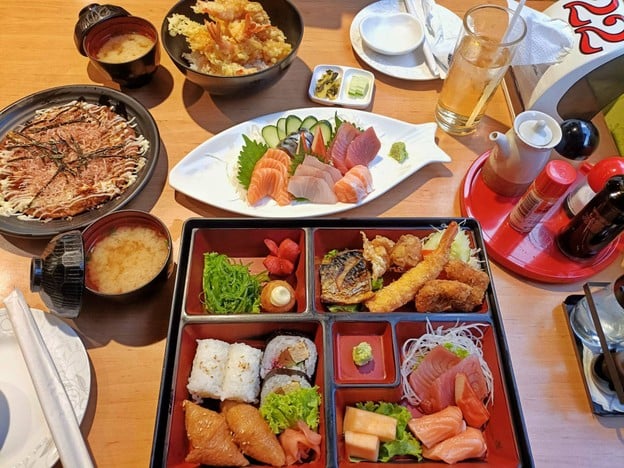เมนูของร้าน The Japan Restaurant