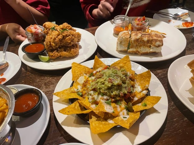 เมนูของร้าน Wraptor อารีย์