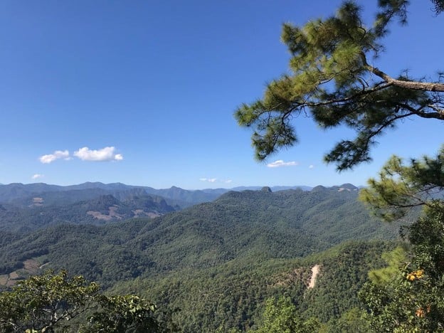 บรรยากาศ จุดชมวิวดอยกิ่วลม