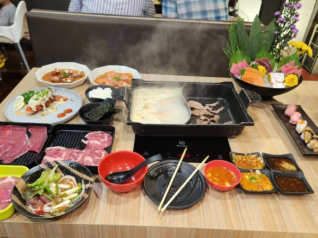 เมนูของร้าน ชูกริลล์ ชาบู ถนนบรรทัดทอง