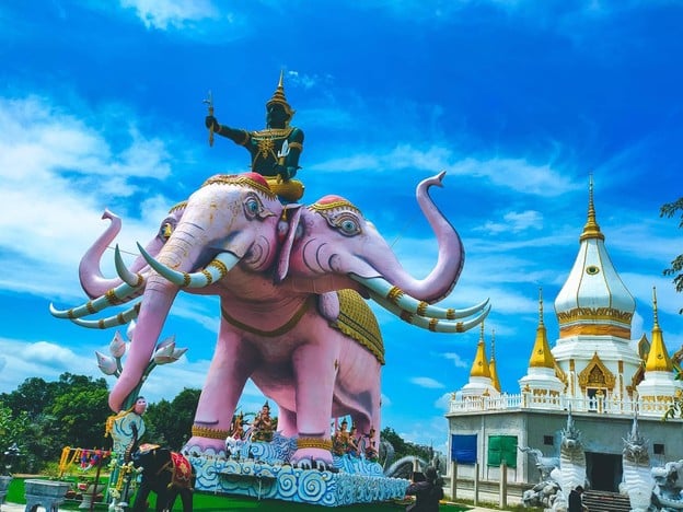 บรรยากาศ วัดดานพระอินทร์