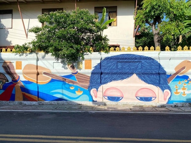 บรรยากาศ Muk Street Art