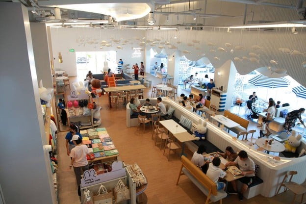 บรรยากาศ Miffy's Voyage Cafe Outlet Pattaya