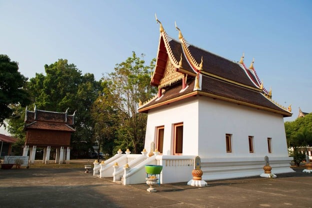 บรรยากาศ วัดใหญ่ท่าเสา