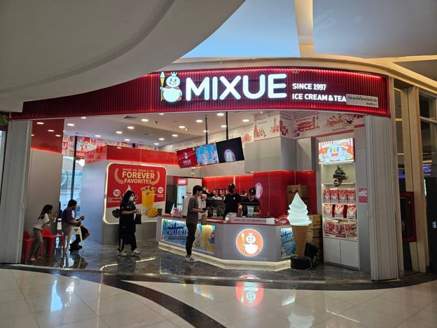 หน้าร้าน Mixue Esplanade Cineplex Ngamwongwan-Khaerai