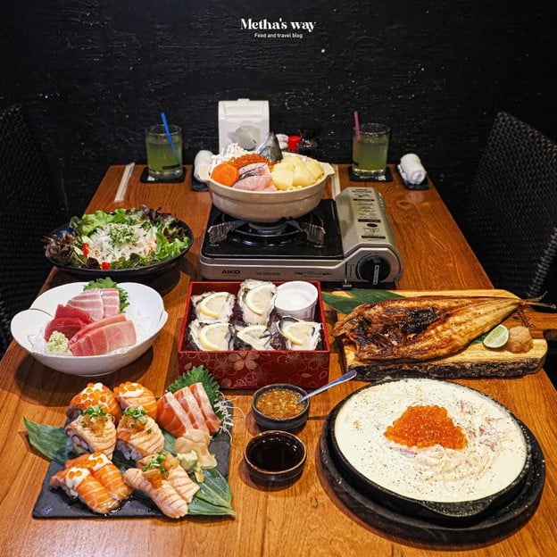 เมนูของร้าน Hokkaido restaurant Genshiyaki Silom