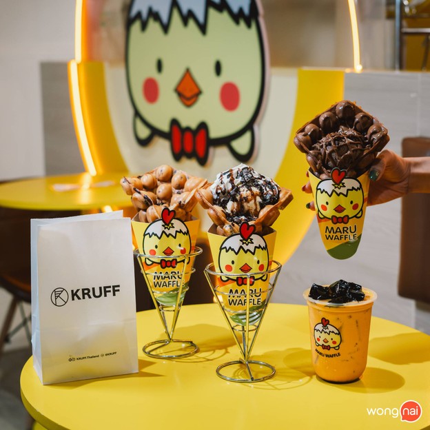 เมนูของร้าน Maru Waffle Paradise Park